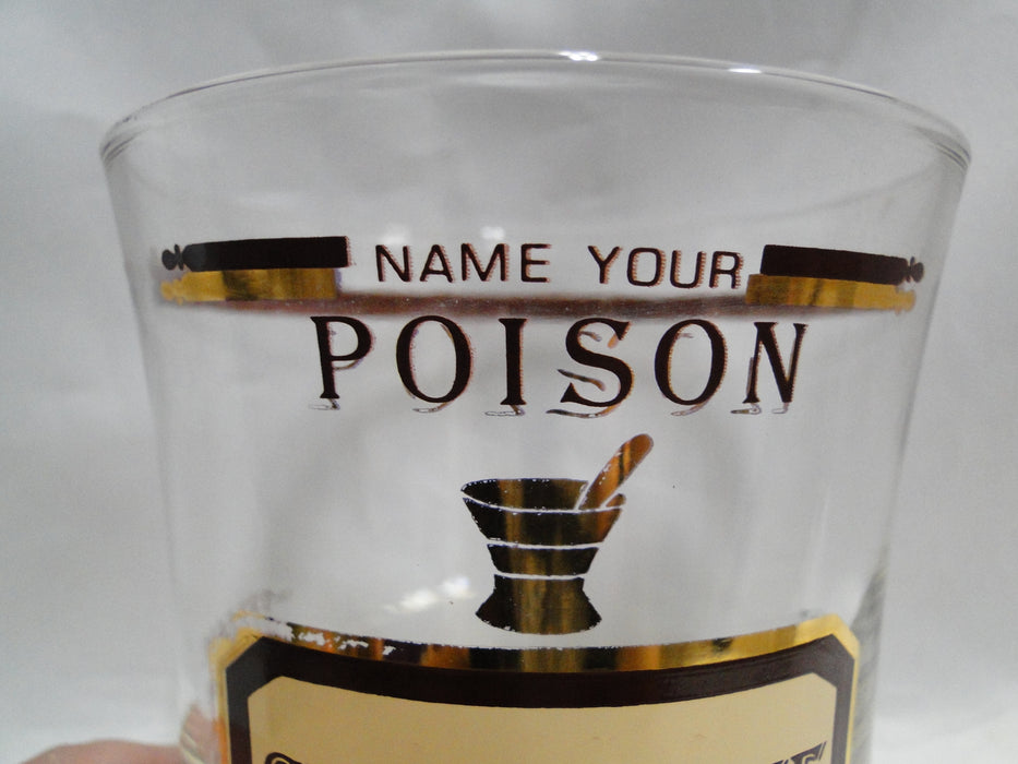 Cera Name Your Poison Brown: Strychnine Double Old Fashioned & Stirrer