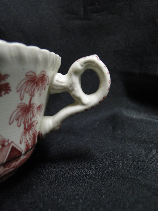 Copeland Spode's Tower Pink, Flowers & Scene: 2 1/4" Cup (s), As Is