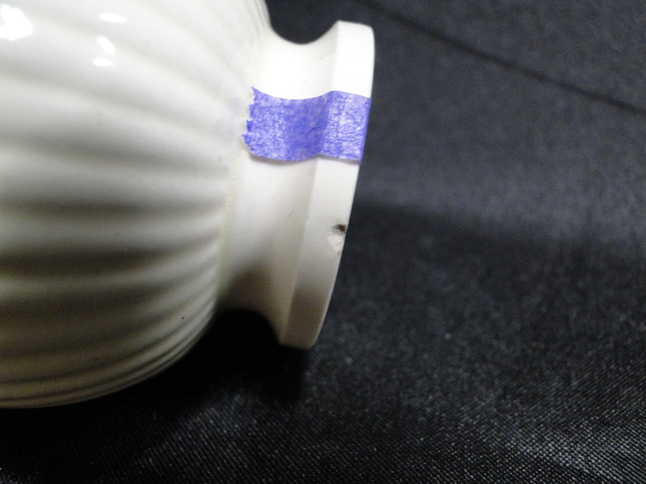 Wedgwood Edme, Ribbed Rim, Off White: 2 1/2" Demitasse Cup Only, Nick