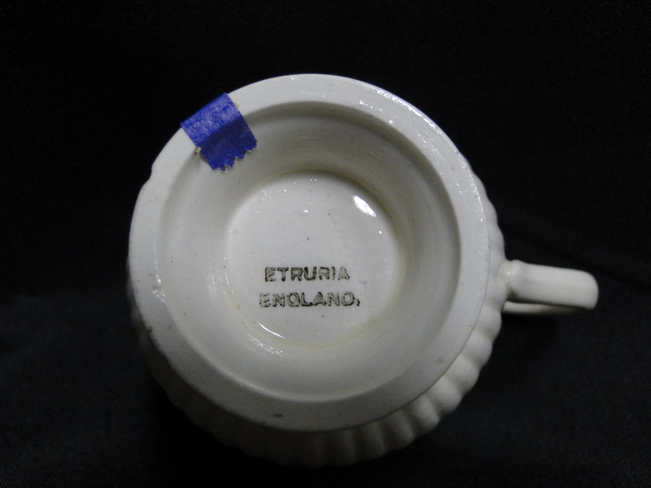 Wedgwood Edme, Ribbed Rim, Off White: 2 1/2" Demitasse Cup Only, Nick