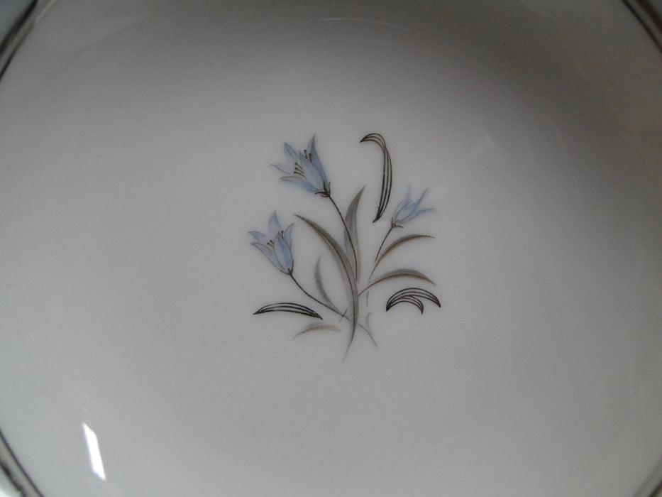 Noritake Bluebell, 5558, Blue Band & Flowers: Fruit Bowl (s), 5 1/2"