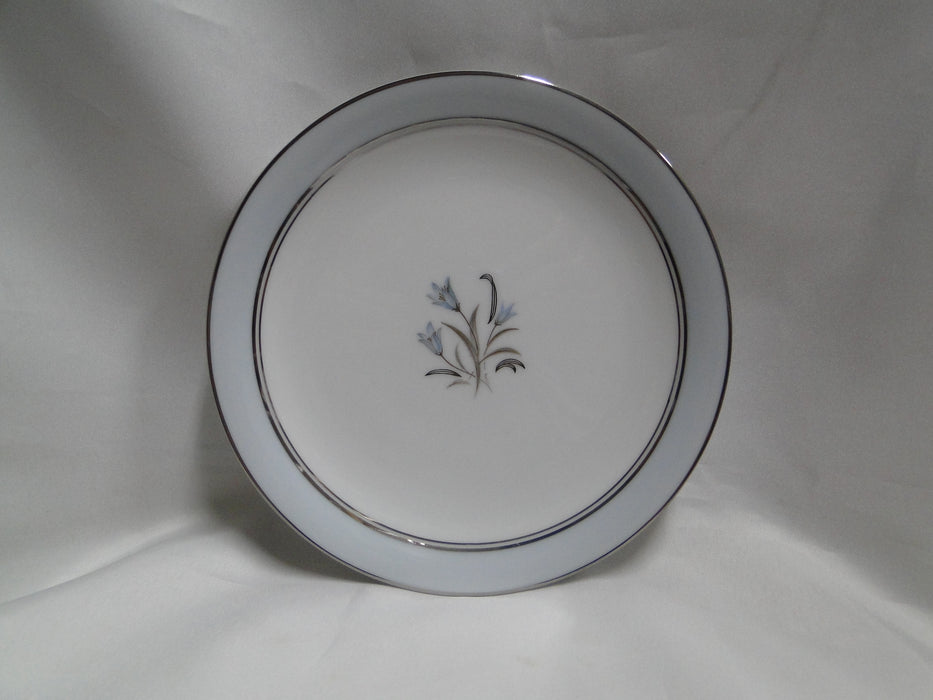 Noritake Bluebell, 5558, Blue Band & Flowers: Bread Plate (s), 6 1/4"