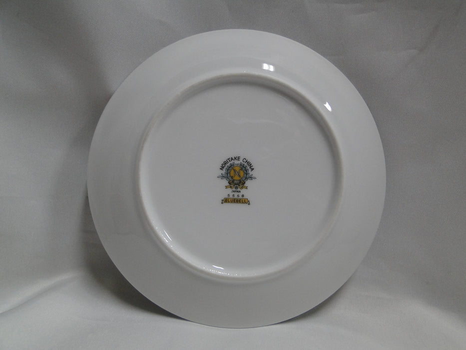 Noritake Bluebell, 5558, Blue Band & Flowers: Bread Plate (s), 6 1/4"