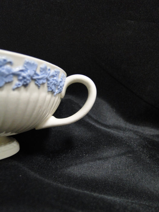 Wedgwood 2804, Edme w/ Lavender / Blue Grapes: Cream Soup Bowl & Saucer