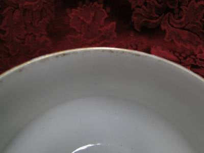 Haviland (Limoges) Green & Tan Floral Garland, Blank 123: Cup & Saucer Set (s)