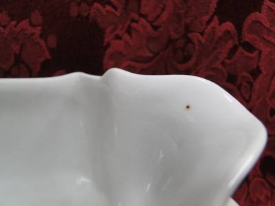Haviland, Ch. Field (Limoges) Pink CHF 1649: Gravy Boat w/ Underplate, As Is