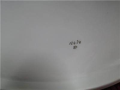 Thun Thu71 Floral Rim & Center, Cream Band: Oval Covered Serving Bowl