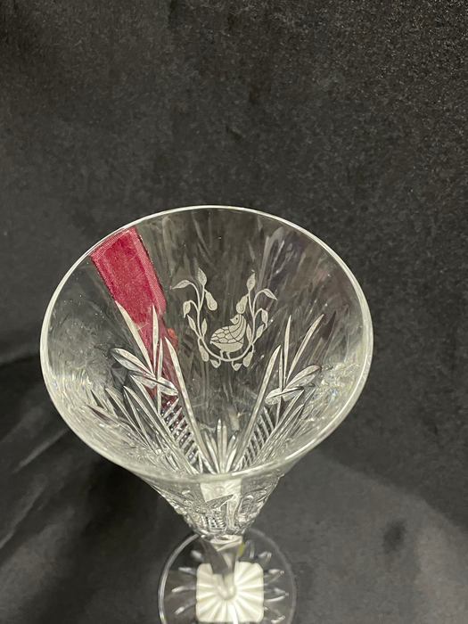 Waterford Crystal 12 Days of Christmas: "One Partridge" Flute, 10 1/4", Box