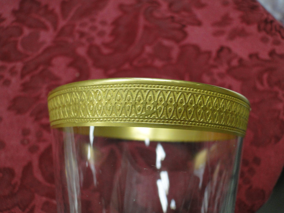 Lenox Georgetown Crystal, Gold Encrusted Trim: Wine Goblet (s), 6 1/2" Tall