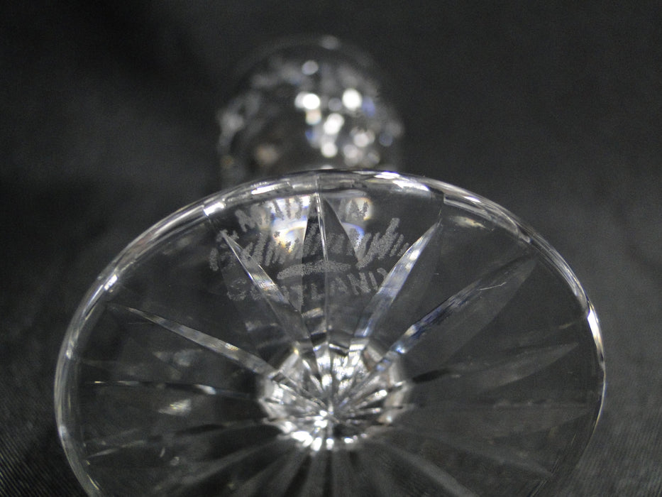 Edinburgh Crystal Glenshee (Cut): Cordial, 4" Tall
