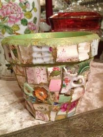Mosaic Art Class Using Porcelain Plates: Select Your Project