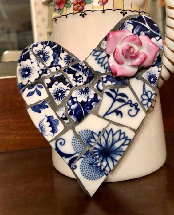 Mosaic Art Class Using Porcelain Plates: Select Your Project