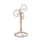 Tripar 4-Arm Copper Color Metal Wire Ornament Stand, 13" Tall