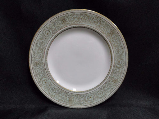 Royal Doulton English Renaissance, Green Scrolls: Bread Plate, 6 1/2"