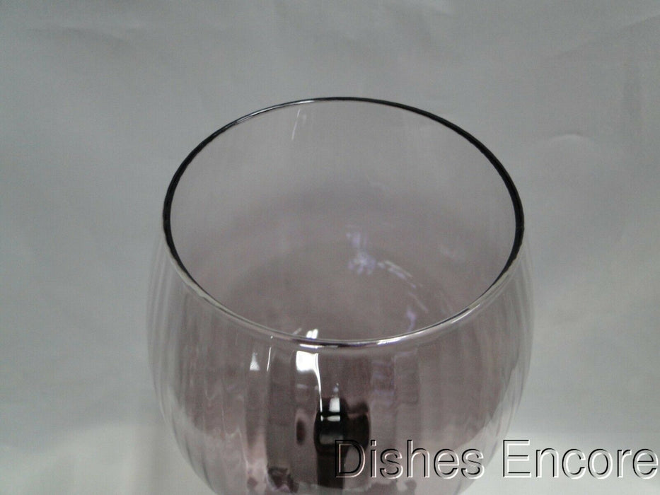 Spode Kingsley, Plum Ombre: Wine Glass, 8 1/2" Tall, 18 oz, Flaw