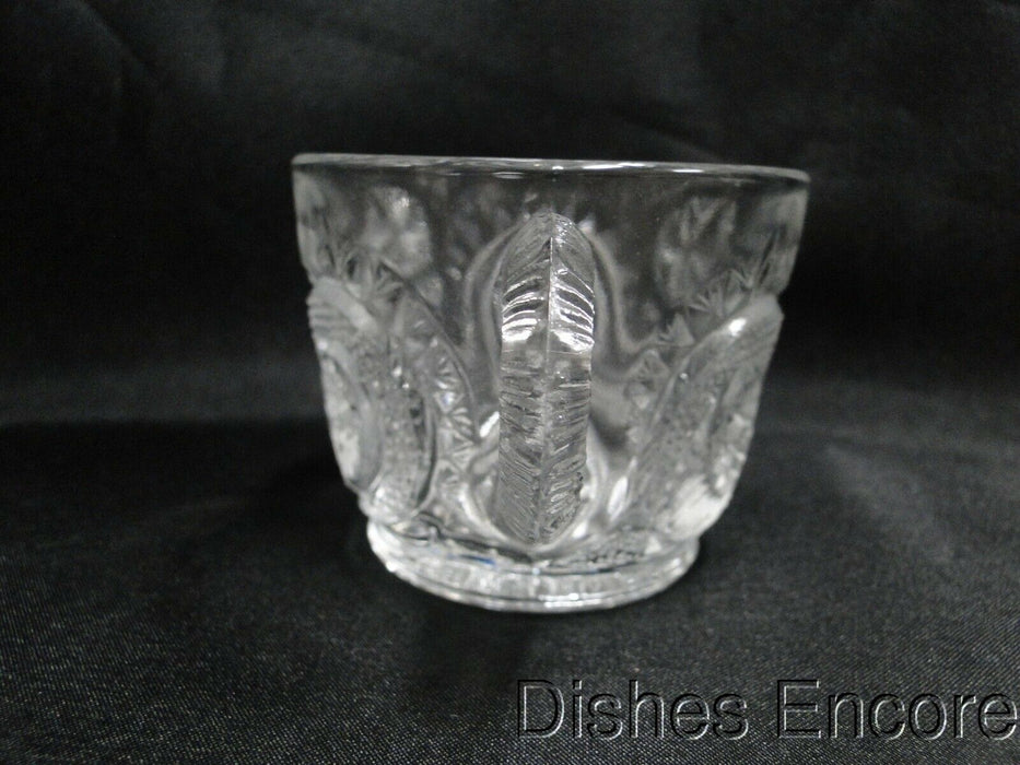 Smith Glass Pinwheel & Stars, Star Base, Pressed Glass: Punch Cup, 2 3/8" Tall