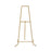 Tripar Straight Edge Gold Metal Display Easel for One 15" Item