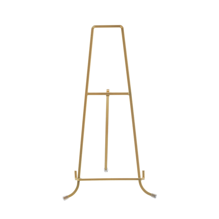 Tripar Straight Edge Gold Metal Display Easel for One 15" Item