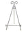 Tripar Silver Straight Bracket Metal Display Easel for One 8"-11" Item