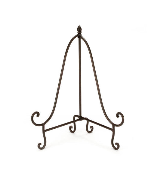 Tripar Baldwin Mahogany Colored Folding Metal Display Easel for One 14"-18" Item