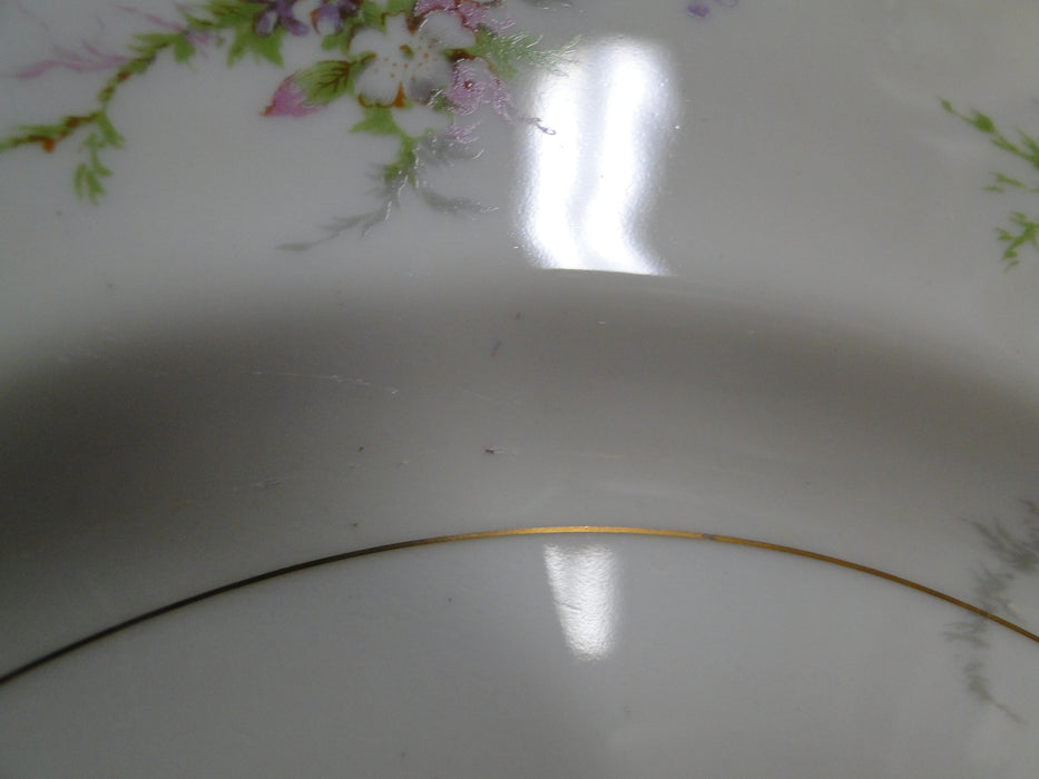 Haviland Rosalinde (France), Floral: Dinner Plate, 10 1/2"