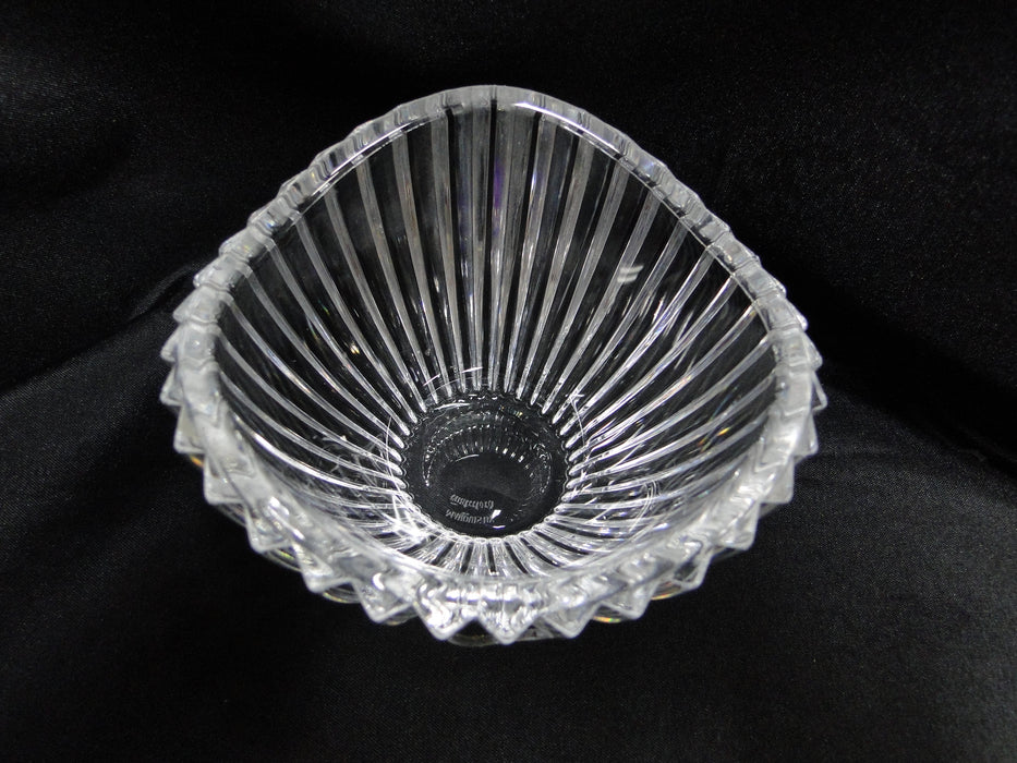 Marquis by Waterford Clear w/ Ridges, No Trim: Wavy Bowl, 4 1/4" x 2 3/4"
