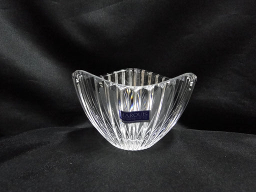 Marquis by Waterford Clear w/ Ridges, No Trim: Wavy Bowl, 4 1/4" x 2 3/4"