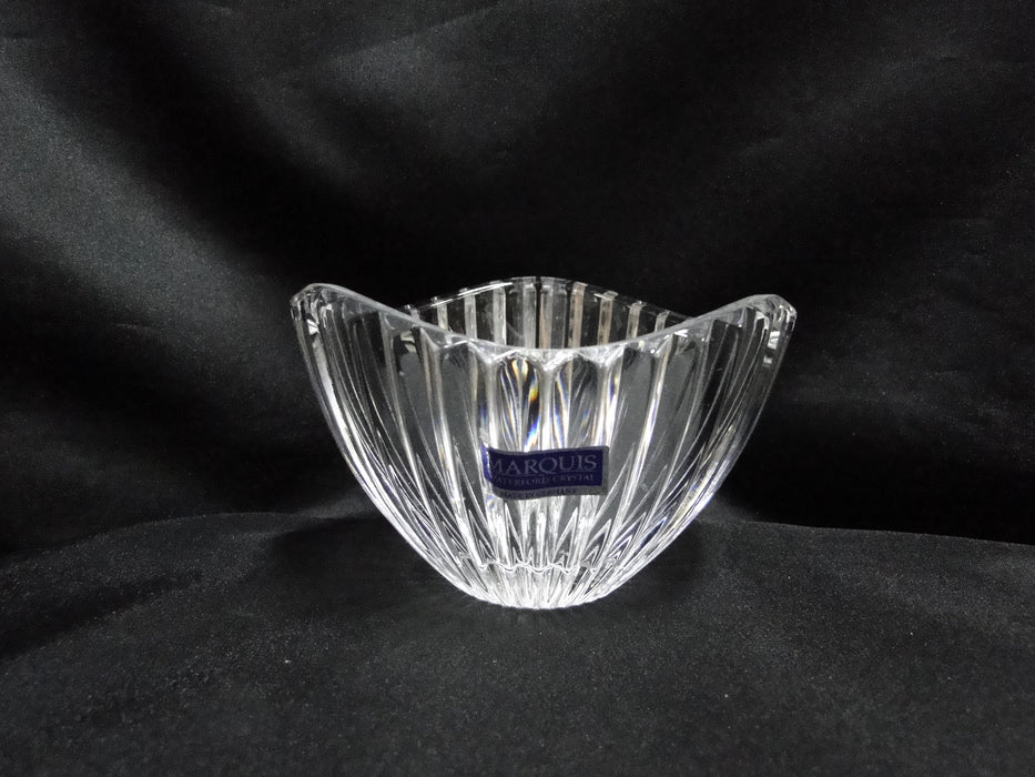 Marquis by Waterford Clear w/ Ridges, No Trim: Wavy Bowl, 4 1/4" x 2 3/4"
