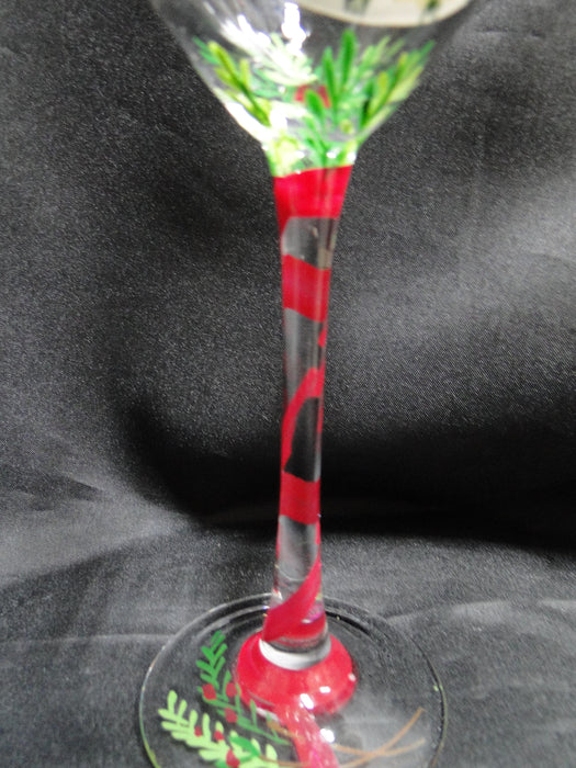 Block 12 Days of Christmas: "12 Drummers" Water or Wine Goblet, 9 1/8"