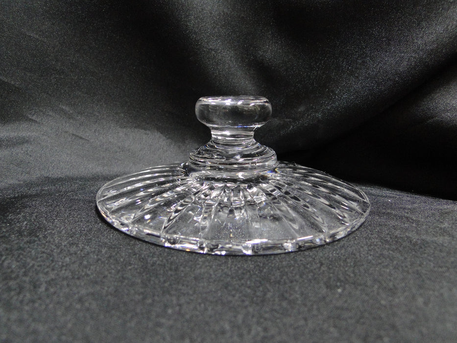 Royal Doulton Crystal: Biscuit Barrel / Candy Jar / Canister w/ Lid, 7", Sticker