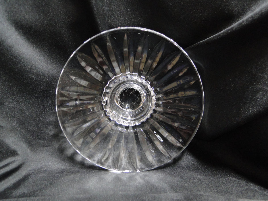 Royal Doulton Crystal: Biscuit Barrel / Candy Jar / Canister w/ Lid, 7", Sticker