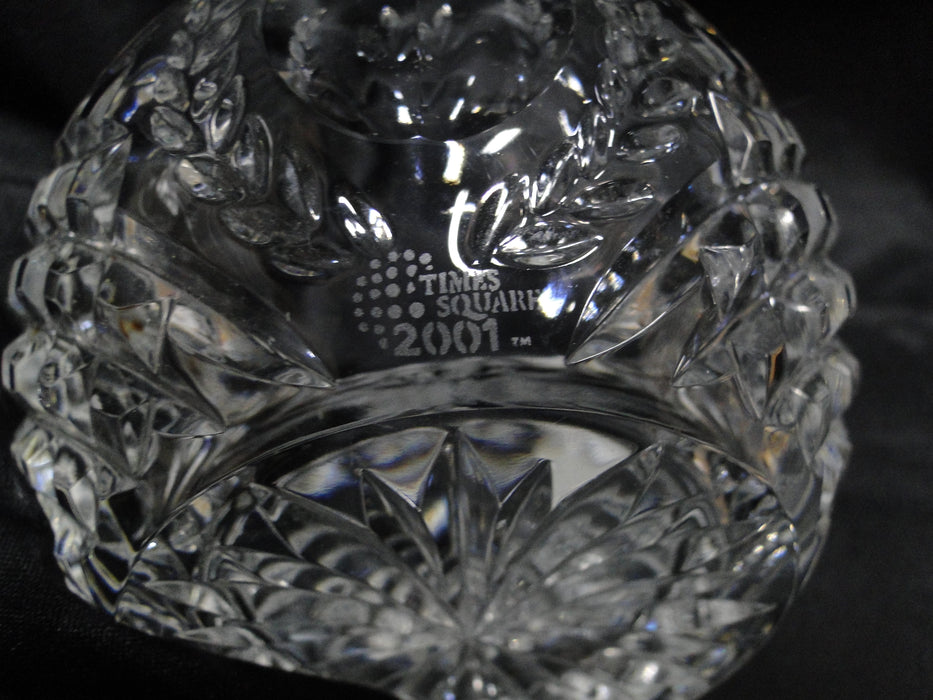 Waterford Crystal Times Square: 2001 Round Box & Lid, Hope for Abundance