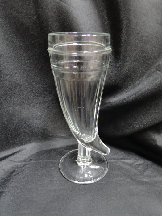 Tiara Powder Horn Clear: Pilsner / Beer Glass, 8 1/8" Tall
