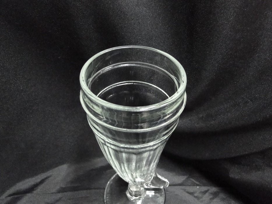 Tiara Powder Horn Clear: Pilsner / Beer Glass, 8 1/8" Tall