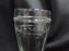 Tiara Powder Horn Clear: Pilsner / Beer Glass, 8 1/8" Tall