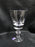Val St. Lambert State Plain, Clear w/ Wafer Stem: White Wine, 5 1/8", Nick