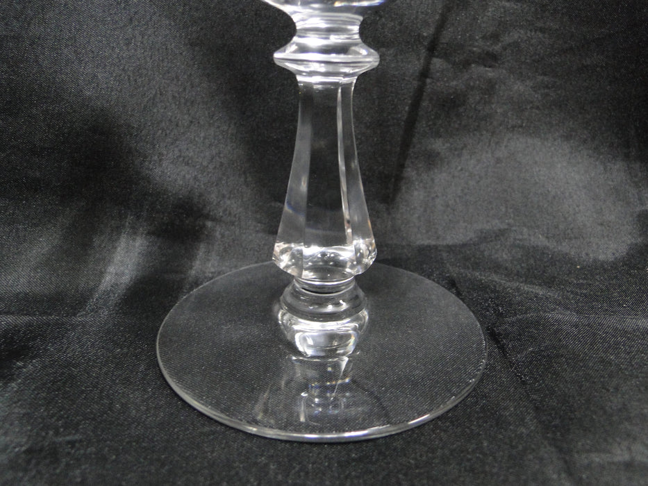 Val St. Lambert Walton, Faceted Stem: Champagne Sherbet (s), 4 3/4" Tall, As Is