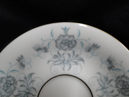 Castleton Caprice, Gray Flowers, Gold Trim: 5 7/8" Saucer (s) Only, No Cup