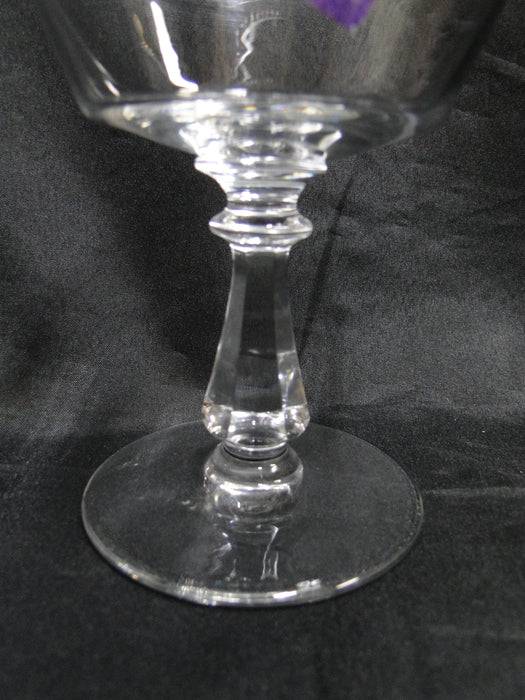 Val St. Lambert Walton, Faceted Stem: Champagne Sherbet (s), 4 3/4" Tall, As Is
