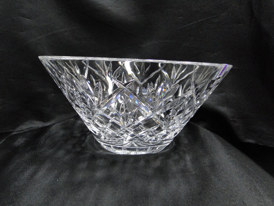 Waterford Crystal Innisfree, Clear & Cut: Flared Bowl, 10 1/4" x 5" Tall, As Is