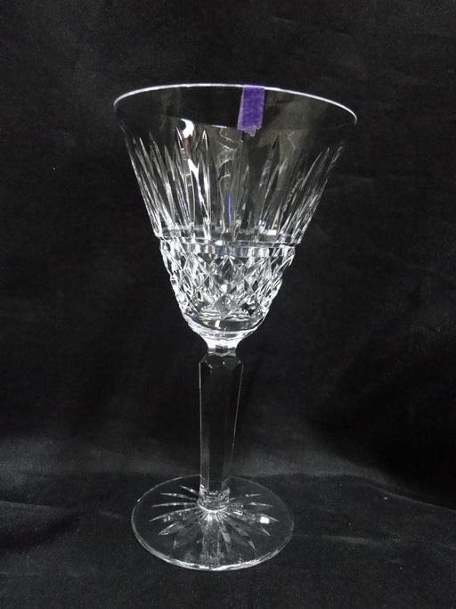 Waterford Crystal Maeve, Vertical & Criss Cross Cuts: Claret Wine, 6 1/2", As Is