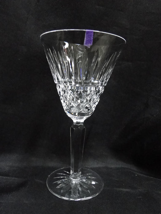 Waterford Crystal Maeve, Vertical & Criss Cross Cuts: Claret Wine, 6 1/2", As Is