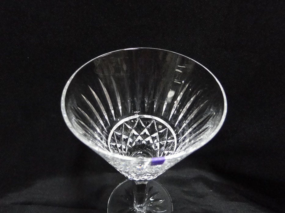 Waterford Crystal Maeve, Vertical & Criss Cross Cuts: Claret Wine, 6 1/2", As Is