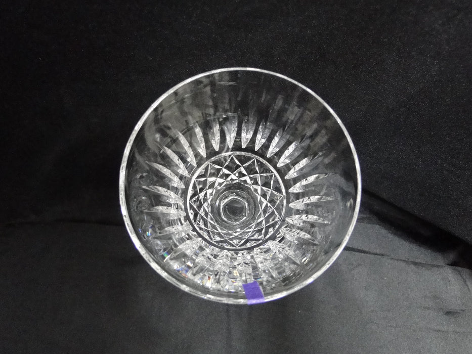 Waterford Crystal Maeve, Vertical & Criss Cross Cuts: Claret Wine, 6 1/2", As Is