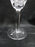 Waterford Crystal Maeve, Vertical & Criss Cross Cuts: Claret Wine, 6 1/2", As Is