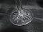 Waterford Crystal Maeve, Vertical & Criss Cross Cuts: Claret Wine, 6 1/2", As Is
