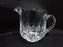 Cristal d'Arques Longchamps, Vertical & Diamond Cuts: Creamer, 3 1/4" Tall