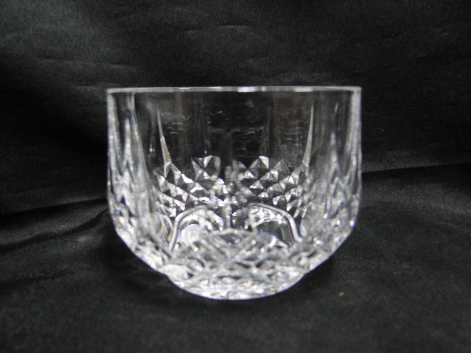 Cristal d'Arques Longchamps, Vertical & Diamond Cuts: Sugar Bowl & Lid