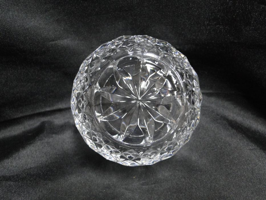 Cristal d'Arques Longchamps, Vertical & Diamond Cuts: Sugar Bowl & Lid