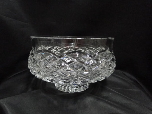 Waterford Crystal, Diamond Cuts: Round Footed Bowl, 7 1/4" x 4 3/4" Tall